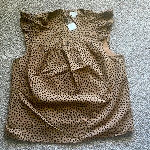 J Crew Large Blouse